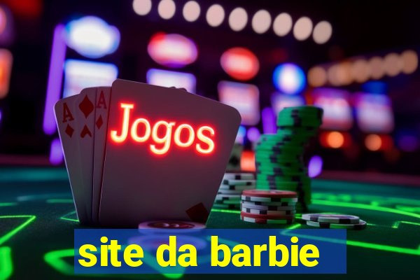 site da barbie - jogos